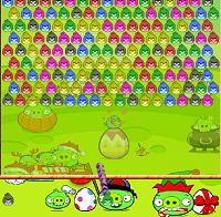 angry bird bubble shooter