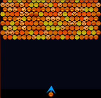 play halloween bubble shooter game