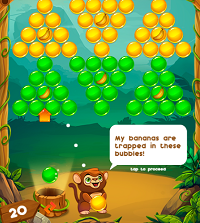 Macaco Bubble Shooter - Jogar de graça